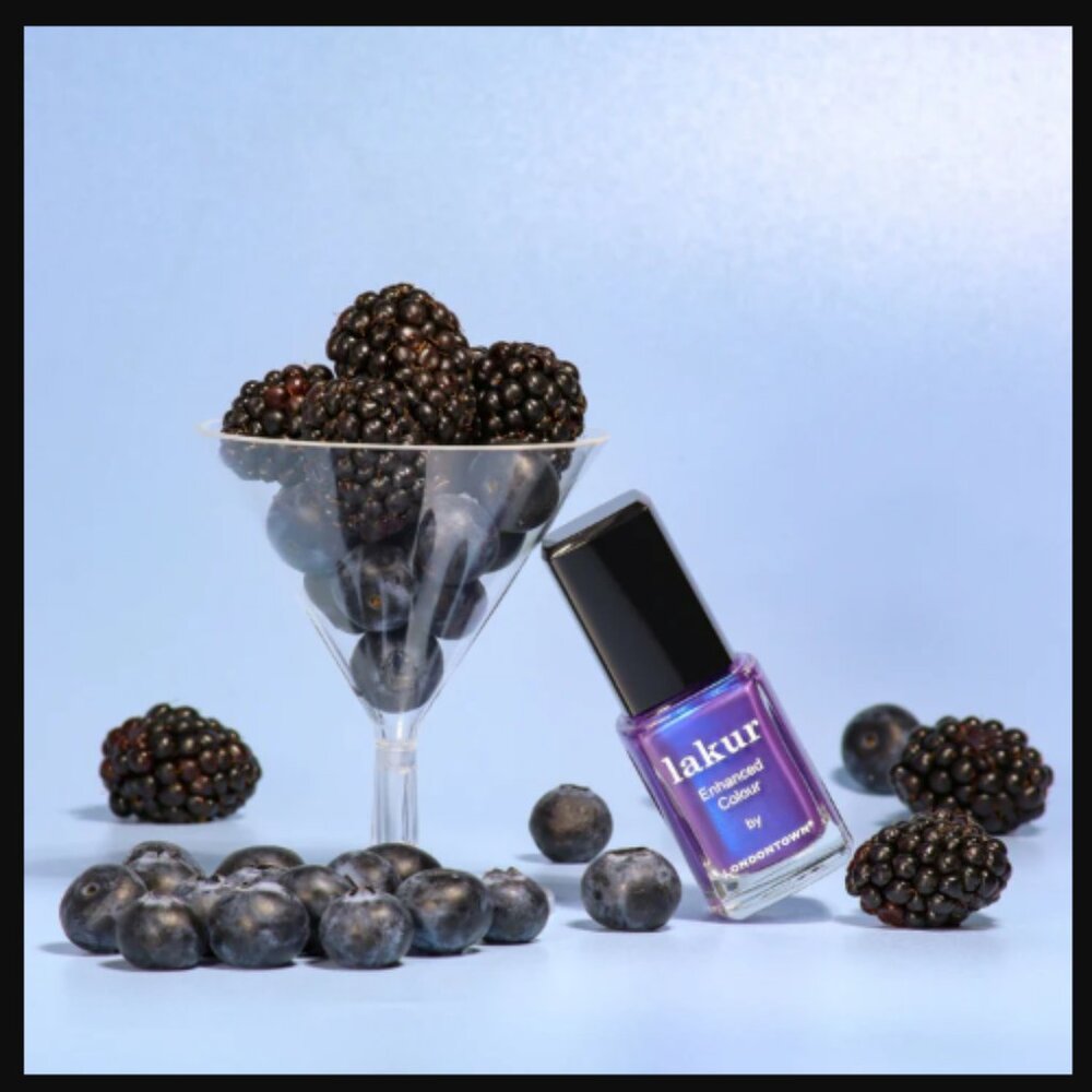 🔥3/$30 NEW Londontown Nail Lakur Enhanced Colour Summer Sorbet Wildberry Freeze - Picture 6 of 14